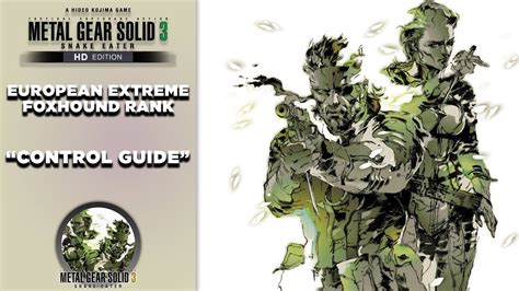 mgs 3 walkthrough